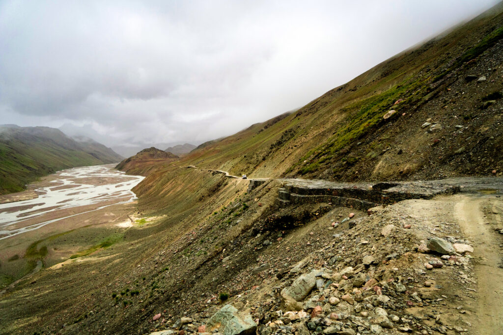 A road somewhere in Spiti Valley